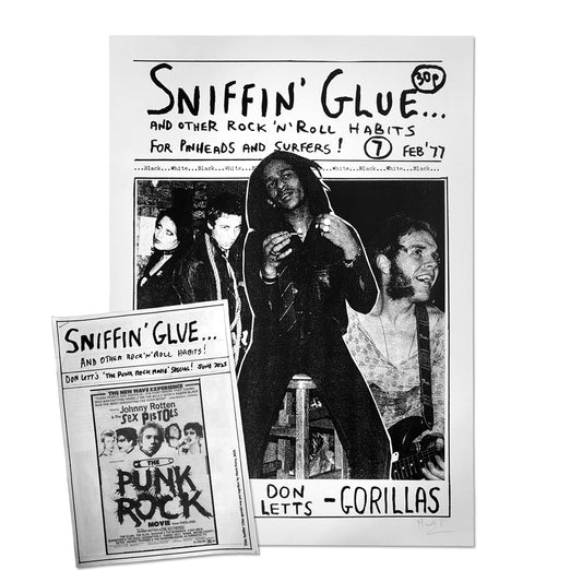 Sniffin' Glue 7 Limited Edition Screen Print Bundle