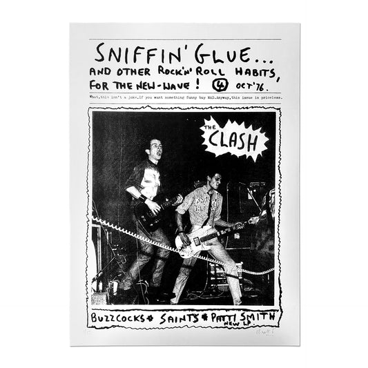 Sniffin' Glue 4 Limited Edition Screen Print
