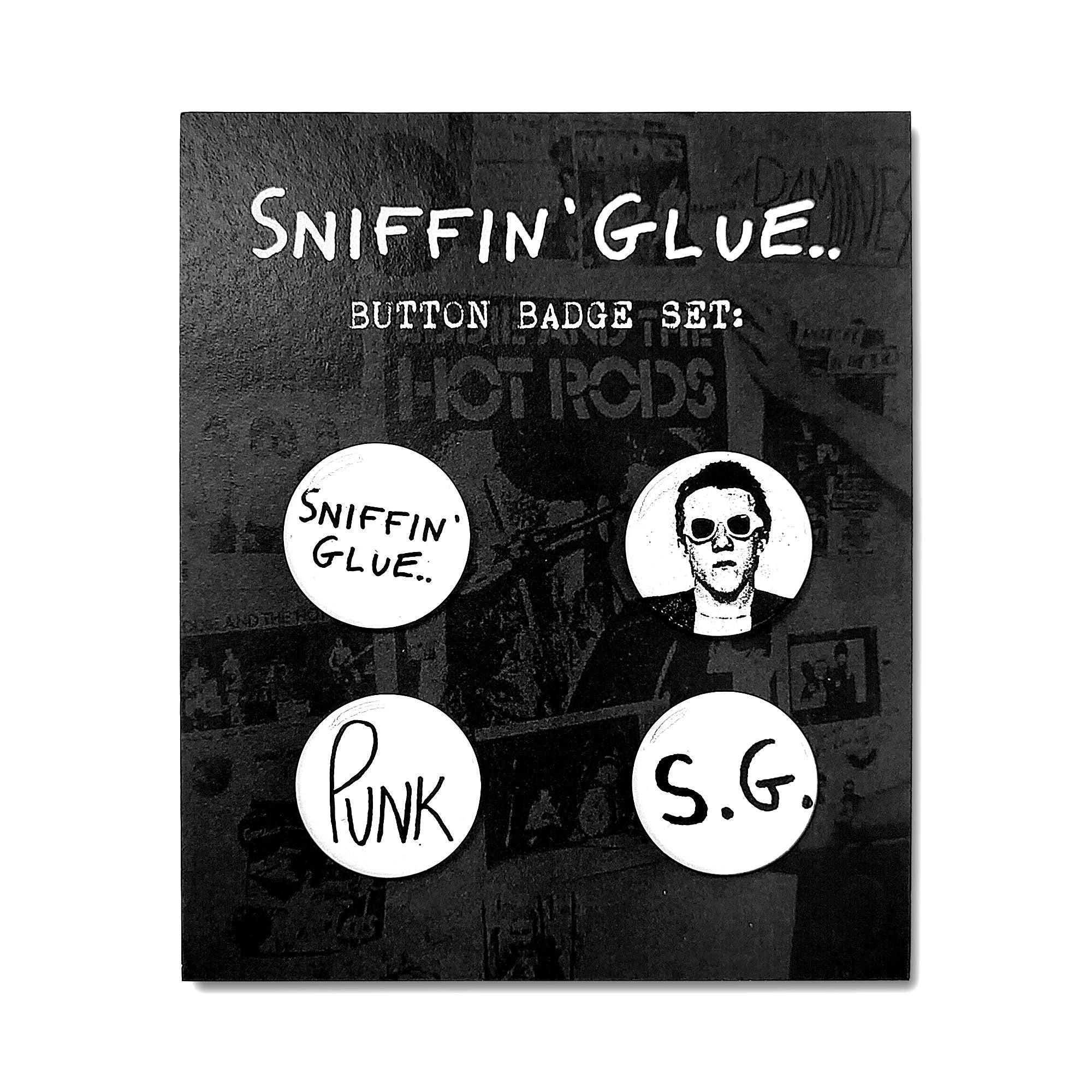 Button Badge Set – SNIFFIN' GLUE