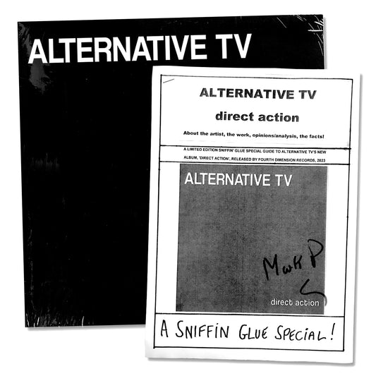 Alternative TV 'Direct Action' LP 12'' Vinyl + Limited Edition Zine